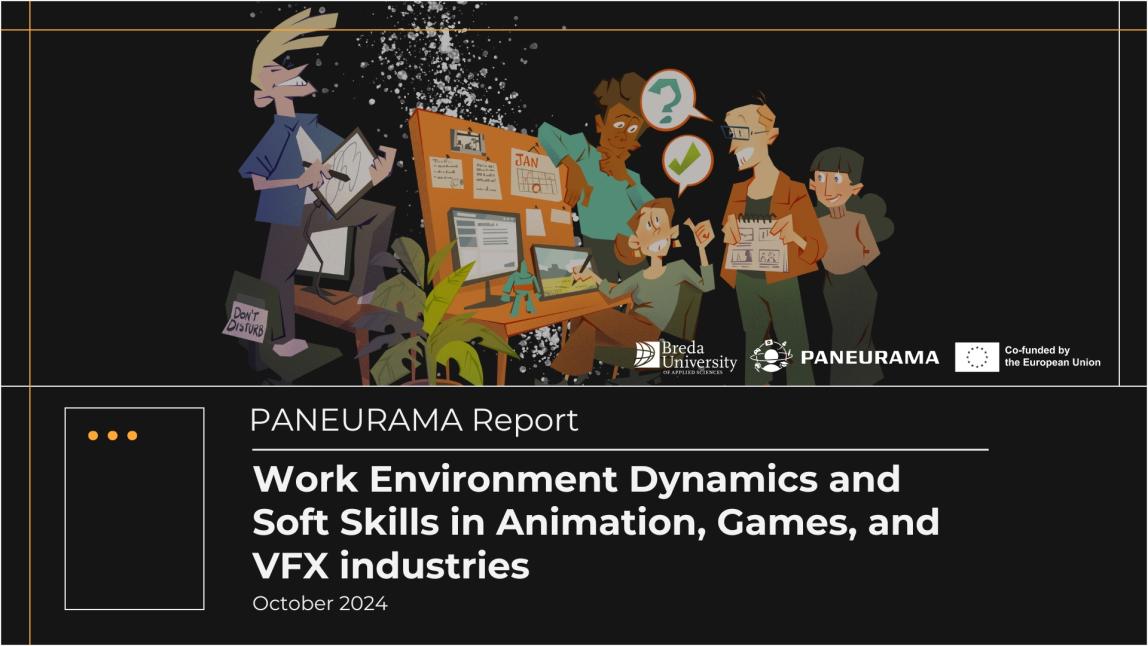 PANEURAMA Research Report Launch: Insights into Work Environments and Social Skills in the Games, Animation, and VFX Industries in Europe